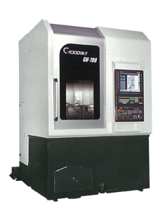 Goodway’s GV-780M intelligent vertical turning center.