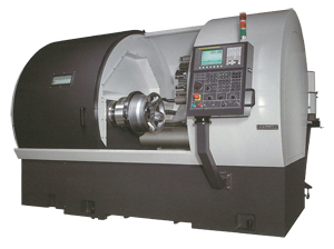 Leadwell CNC’s WTC-22, CNC turning center for wheel rims.