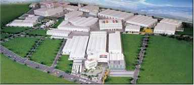 Bird’s eye view of Tong Yang’s plant in Tainan, southern Taiwan.