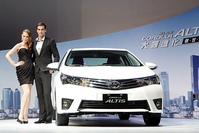 Kuozui is expected to export more than 100,000 Made-in-Taiwan Toyota Corolla Altis sedans to the Middle East in 2014.