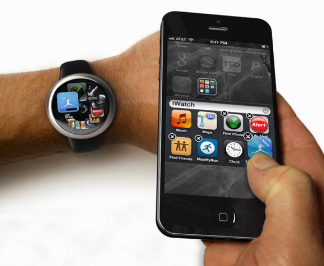 A smartwatch, a new focal-point in the wearable device market in 2014. (photo from the Internet)


