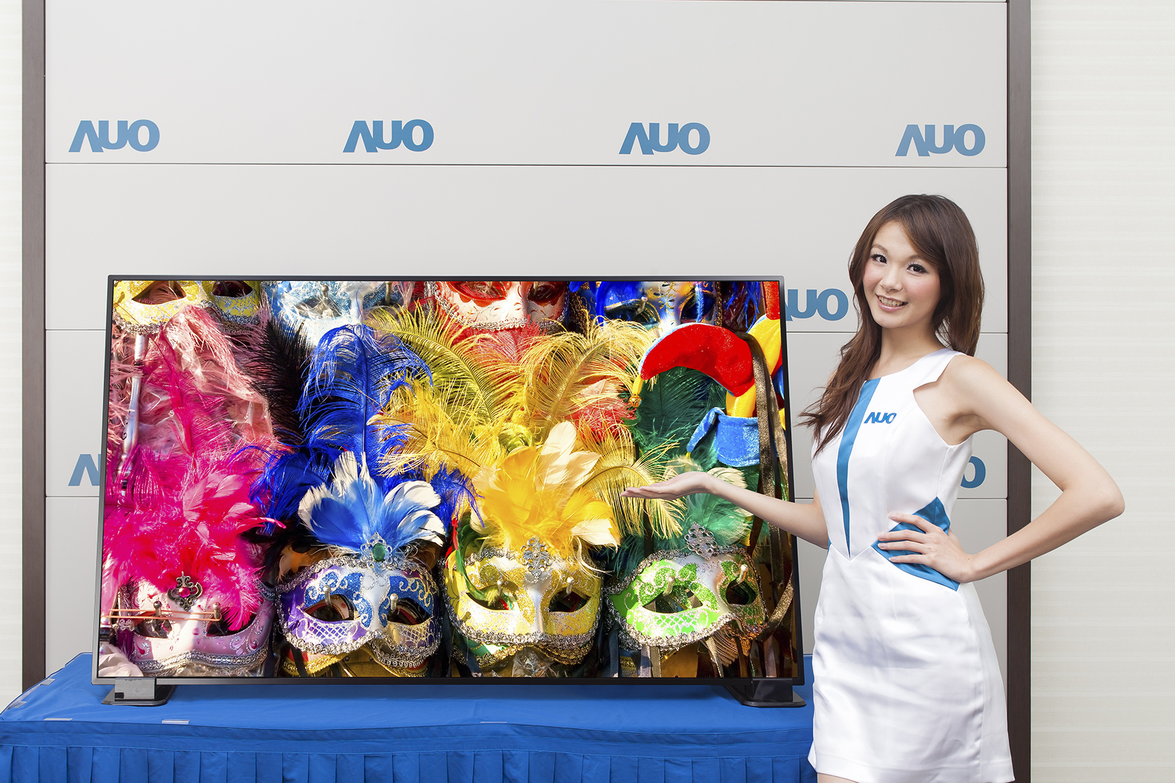 Sony procures 55- and 65-inch 4K2K TV panels from Taiwan's AUO. (photo of AUO)