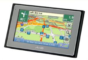  A Mio-branded GPS navigation device developed and made by Mitac. (photo from company website)