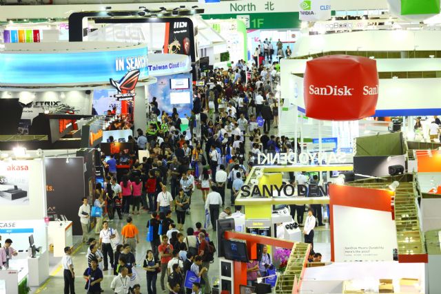 Computex Taipei 2014 drew 38,600 international buyers. 
