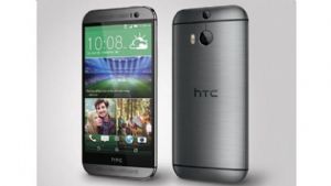 HTC's latest high-end smartphone: HTC One M8.  