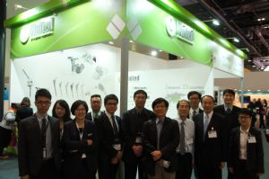 Taiwanese exhibitors at the EFORT Congress 2014 in London, the U.K. (photo from MIRDC)