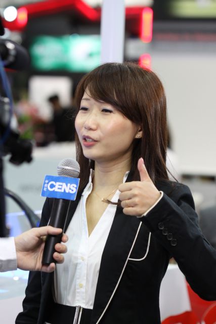 The control-arm maker's sales manager, Joanne Chien
