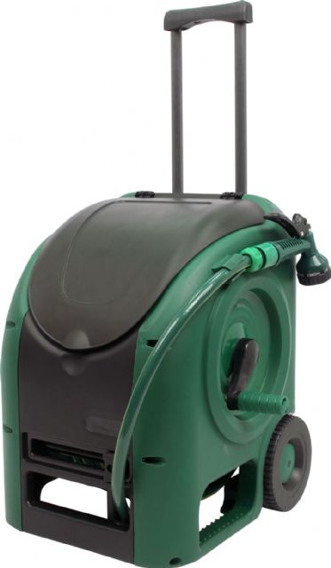 The RL-540 hose reel cart is an ultimate ready-to-use solution for convenient, enjoyable watering around the garden.