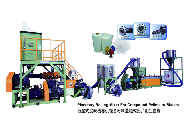 The Planetary Rolling Mixer is Yean Horng’s newest product that meets trends for high performance, low labor cost and low energy consumption.