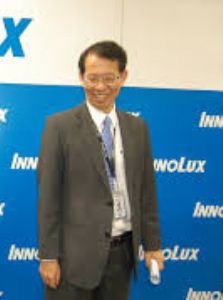 Wang Jyh-Chau, president of Innolux, a major TFT-LCD panel maker in Taiwan. (photo from UDN)
