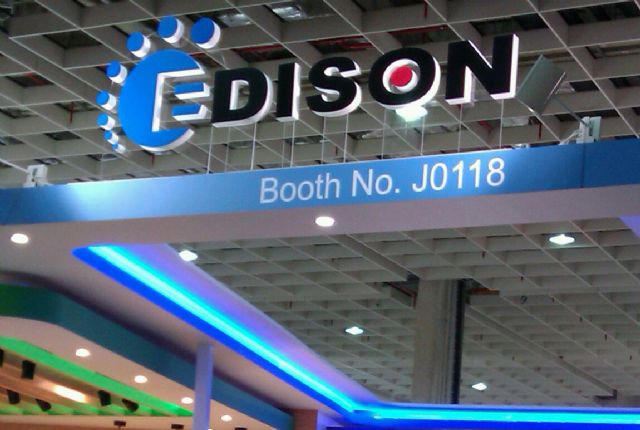 Edison is one of Taiwan's major upstream chip suppliers.

