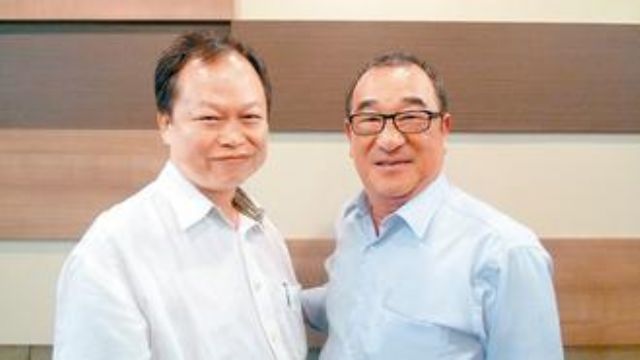 Delta Thailand's president Hsieh Shen-yen (left) and vice president Hsu Wei-min. (photo from UDN)