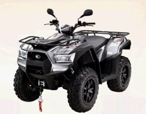 A 700cc all terrain vehicle (ATV) model made by the company. (Photo provided by KYMCO)