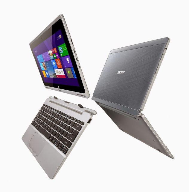 Acer recently launched the Aspire Switch 12 5-in-1 notebook PC. (photo from Internet)