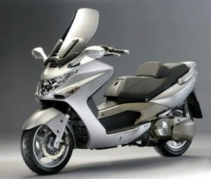 A motorscooter by KYMCO, leader of PTW sales in Taiwan for 15 years straight. 