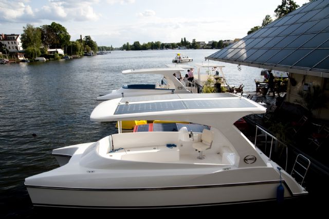 Solar-powered motor yachts are a rising trend in the global market.