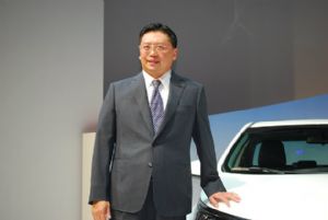 Justine Su, president of Hotai, Taiwan's agent of Toyota and Lexus and No.1 auto vendor in Taiwan for 15 years in a row. (photo from UDN)