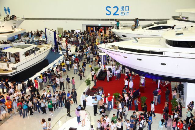 The first TIBS in 2014 attracted more than 70,000 visitors and was regarded by local yacht exhibitors as a resounding success (Photo courtesy of TIBS organizers).
