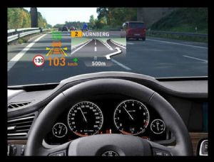 ABI Research says that almost one-third of consumer vehicles shipped in 2024 will be equipped with some form of HUD. (photo from Internet)