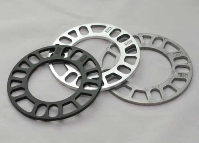 Sample wheel spacers from Techwell Industrial.