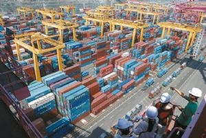 Taiwan's February exports down 6.7% YoY to US$19.86 billion (photo courtesy of UDN.com).