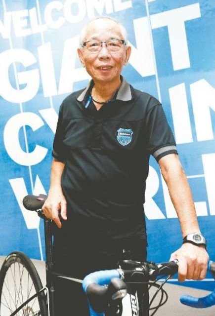 King Liu is nicknamed "Godfather" of Taiwan's bicycle industry and chairman of high-profile bicycle maker Giant. (photo from UDN)

