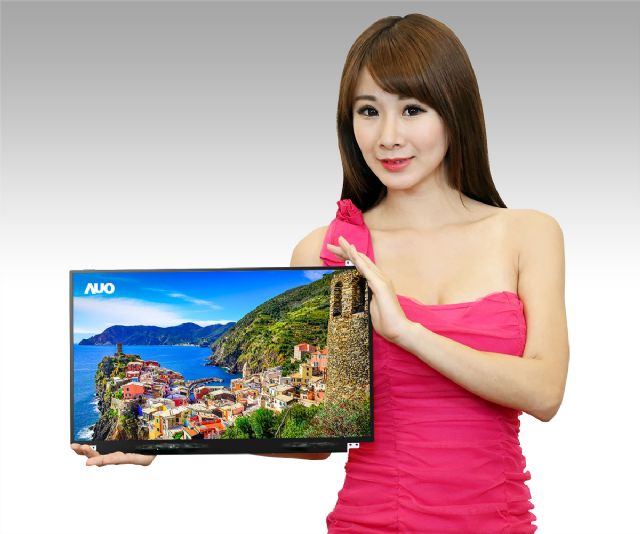 The TFT-LCD panel maker's 17.3-inch UHD 4K ultra high resolution LCD for notebook PCs. (Photo from AUO)