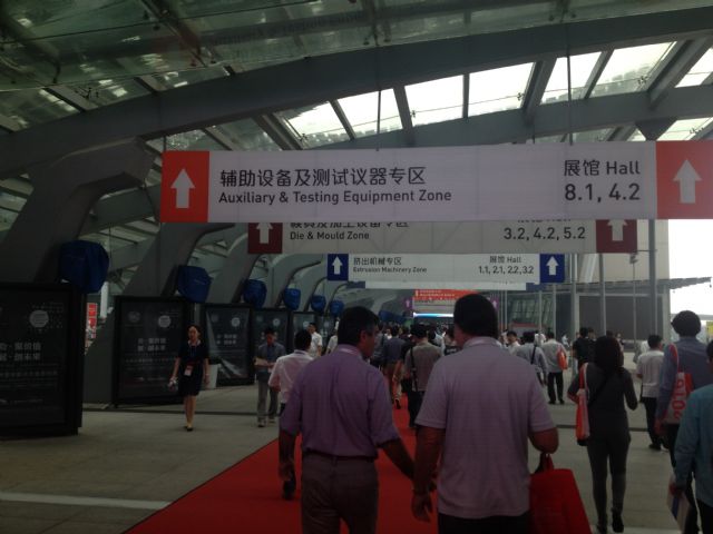 ChinaPlas 2015, held May 20-23, in Guangzhou, southeastern China.