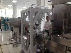 Benison showcases its tape packaging line integrated with Hiwin's Delta robot at its annual technology exchange conference held in mid-August in Taichung.