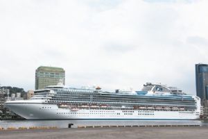 Keelung Port is among Asia's top-5 cruise ports by passenger arrivals, reports TIPC. (photo courtesy of UDN.com)