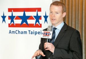 AmCham Taipei Chairman Dan Silver. 