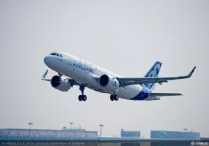 Airbus's recent delivery of A320Neo single-aisle jetliner to Lufthansa seen to generate opportunities for Taiwanese aviation parts makers. (photo from Airbus)