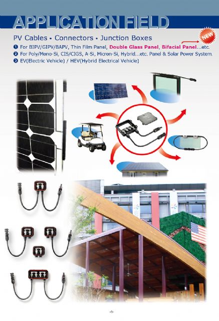 K.S. Terminals promotes wiring accessories for green energy applications.