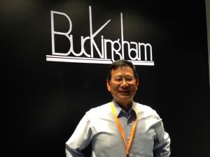 Michael Lin, general manager of Buckingham and executive vice chairman of Taiwan Compatrion Investment Enterprises Association of Kushan.