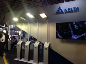 Delta displays its total solution for intelligent LED streetlights at this year's TILS and LED Taiwan.