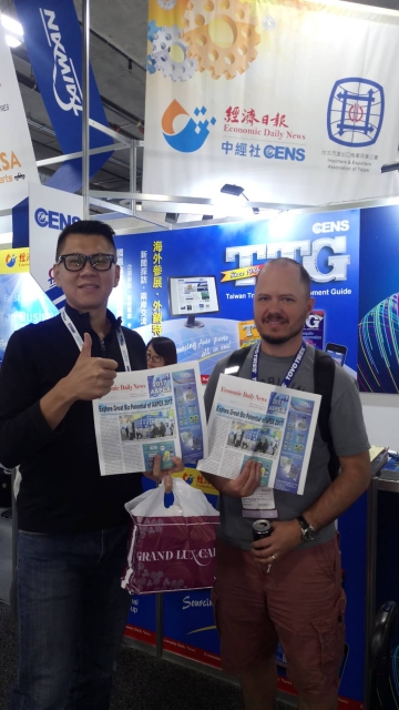 featuring locations and contacts of AAPEX Taiwan exhibitors, AAPEX supplier news reports prove useful and helpful for buyers looking for reliable suppliers during the exhibition. (Photographed by Bella.Tai)