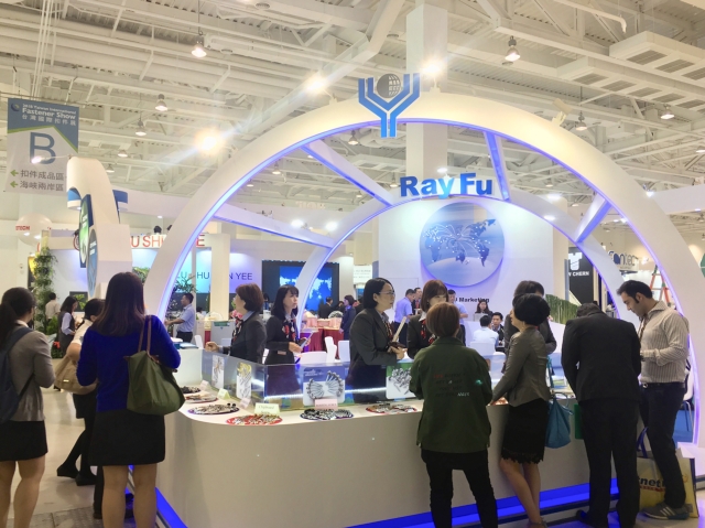 Ray Fu showcased an array of products at the 2018 Taiwan International Fastener Show and has successfully attracted many international buyers during the show. (photo courtesy of Ray Fu)