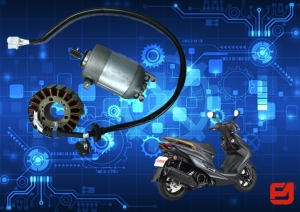Fullamp International Co., Ltd. offers the cream of the crop for motorcycle starter motors and magnetic A.C. generators. (photo courtesy of Fullamp)