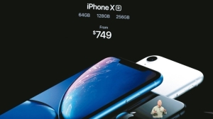 iPhone XR将于19日开放预购，26日正式上市。 美联社
