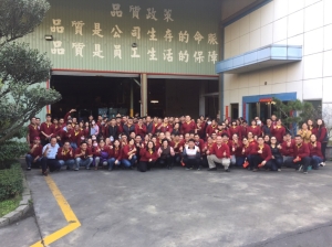 Shuenn Chang Fa Enterprise Co., Ltd. is a rigorously-managed company with a strong-knitted community among its employees. (photo courtesy of Shuenn Chang Fa Enterprise)