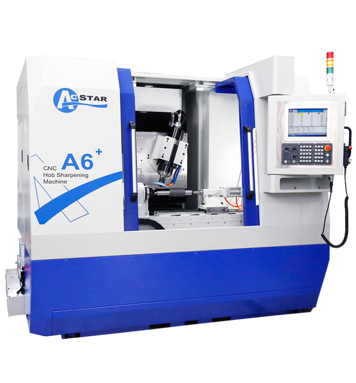 宏旺精密機械(ACSTAR)機械有限公司新推出CNC A6+型滾齒刀修銳研磨機。 宏旺精密／提供