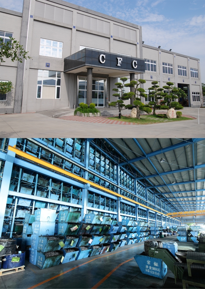 Chong Cheng Fastener Corp. is exceptionally proud of their factory`s exterior design and retrieval system. (photo courtesy of Chong Cheng Fastener Corp.)