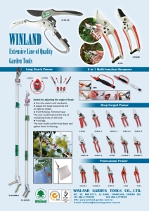 WINLAND GARDEN TOOLS CO., LTD.</h2><p class='subtitle'>Long Reach Pruner, Shears, Multifunctional Shears, Rotating Ratchet Pruner, Pruner, Garden Tools</p>