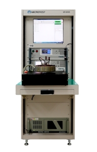 益和(Microtest) 6910S 馬達轉子測試機。益和/提供