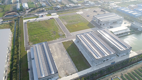 Aerial shot of Ray Fu new facility, covers an area of 138 thousands square meters which will provides customers better services. 