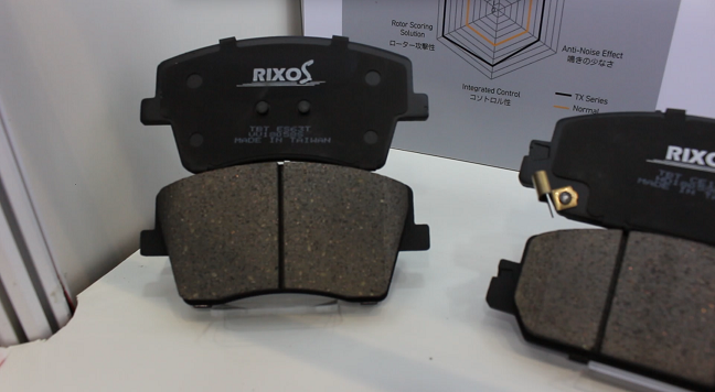 TBT features different brake pad series aimed at varied needs. (Photo taken by Chao Ting-yu) 
