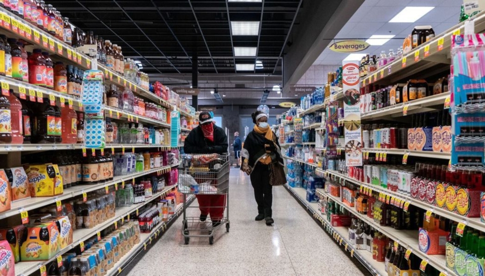 美國消費者物價指數大漲，創30年新高。圖為密蘇里州聖路易市北區一家超市。 圖檔來源：聯合報系／路透
