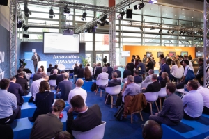 Key seminar event Innovation4Mobility attracted crowds. (Photo courtesy of Messe Frankfurt)