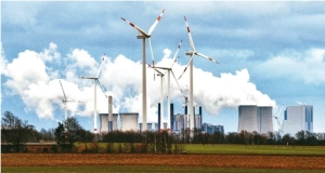 各国积极发展乾净能源，引领全球迈进「新工业时代」，到2020年代末，相关产值可达千亿美元。（美联社）