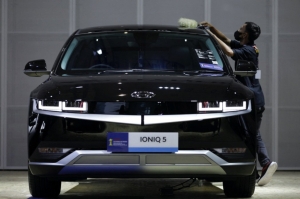现代汽车（Hyundai）的电动车大卖，估计今年第1季的营业利益将超越三星电子。 路透